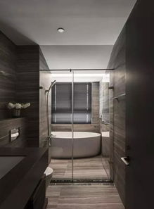 卫生间空间充裕？巧用隔断打造高级感，40款抗倍特板隔断设计赏析